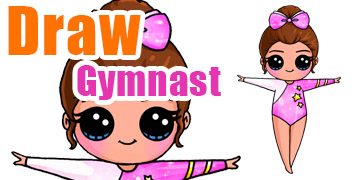 draw_girls_gymnast – Draw So Cute