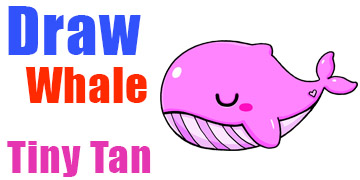 whale tiny tan